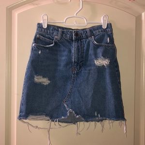 Free people denim skit